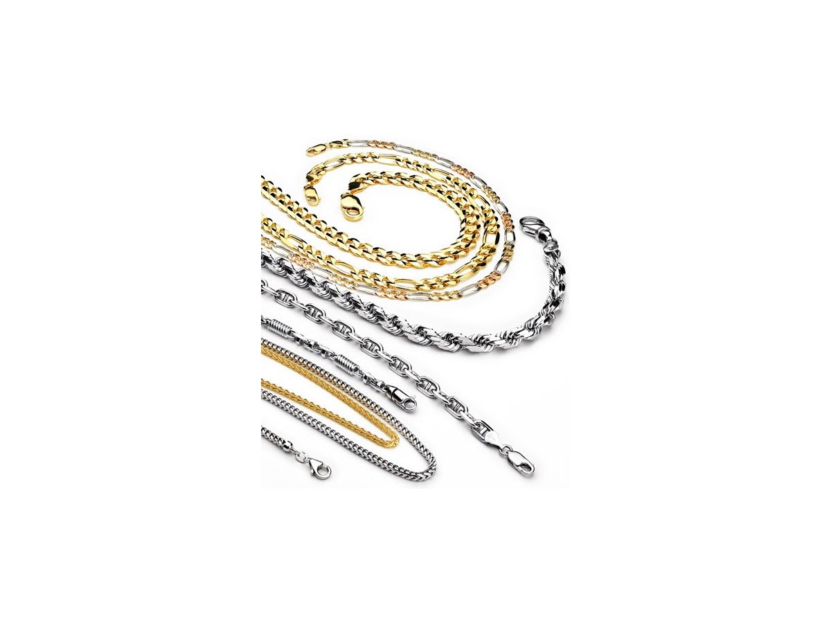 14 Carat Gold Chains - Allison's Custom Jewelry